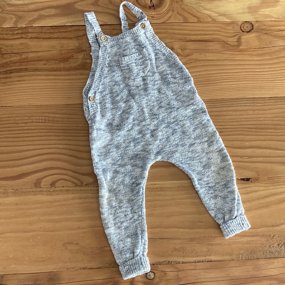 Zara knit unisex overalls